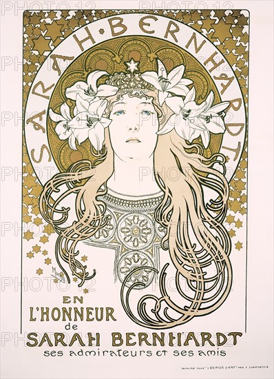Sarah Bernhardt as La Princesse Lointaine.