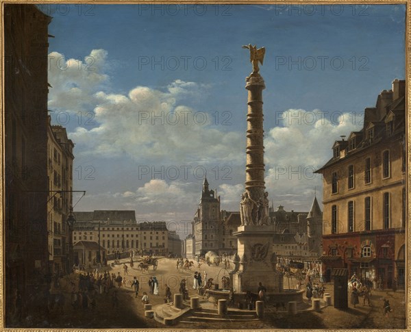 La Fontaine du Palmier in the Place du Châtelet.