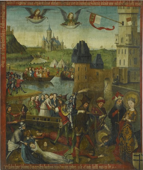 The Martyrdom of Saint Ursula and the Eleven Thousand Virgins of Cologne.