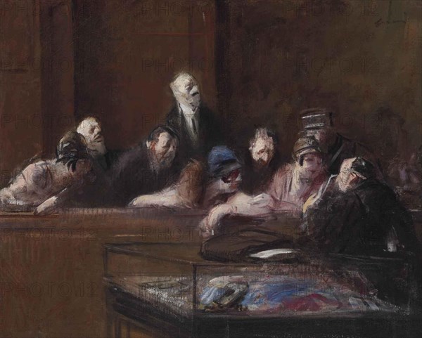 A court scene.