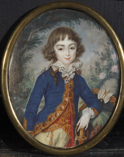 Portrait of Alexander Ivanovich Ribeaupierre (1781-1865) as Child.