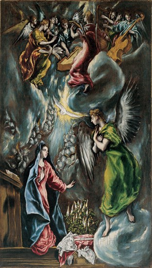 The Annunciation.