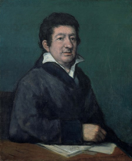 Portrait of the Poet Leandro Fernández de Moratín (1760-1828).