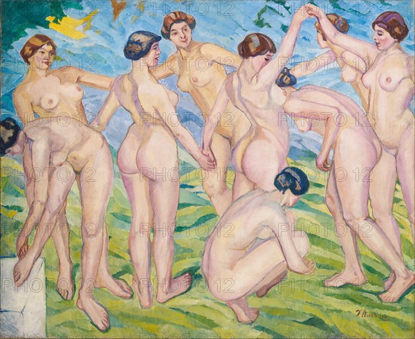 Women Dancing in a Ring.