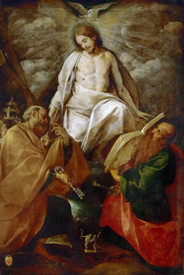 Christ Appears to the Apostles Peter and Paul.