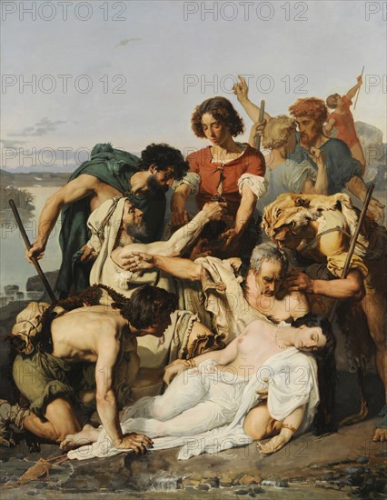 Zenobia Discovered by Shepherds on the Banks of the Araxes.