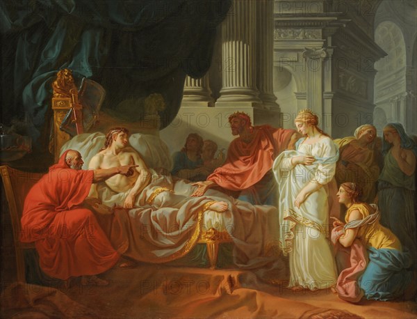 Erasistratus Discovering the Cause of Antiochus' Disease.