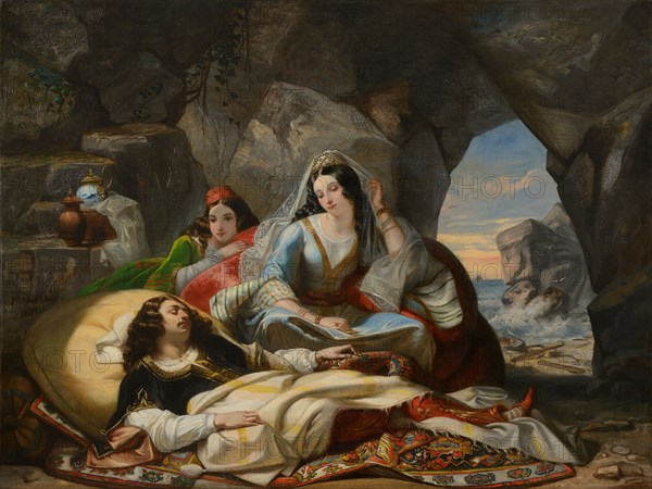 The Finding of Don Juan by Haidee.