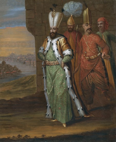 Sultan Ahmed III (1673-1736) and his Retinue.