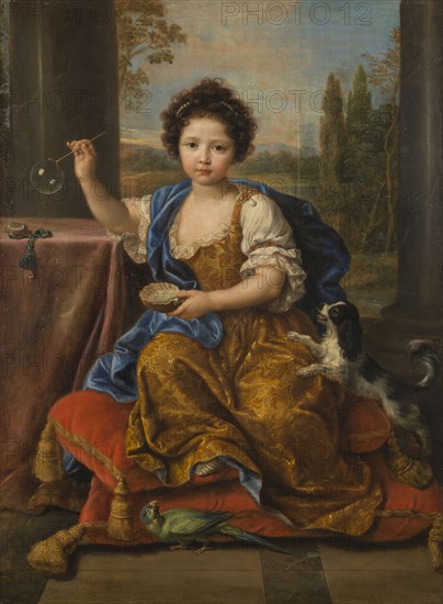 Louise Marie de Bourbon (1674-1681), duchesse d'Orléans.