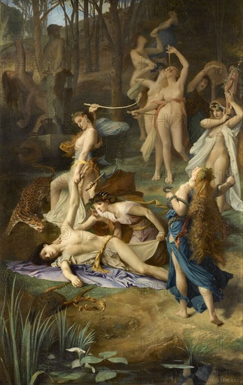 Death of Orpheus.