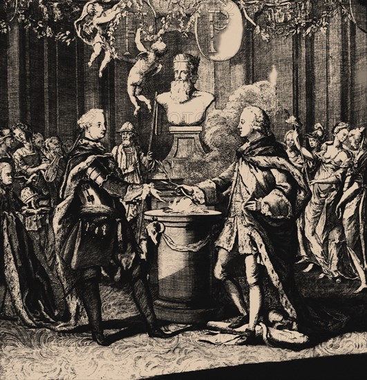 Treaty of Saint Petersburg, 1762. Alliance between King Frederick II the Great and Emperor Peter III