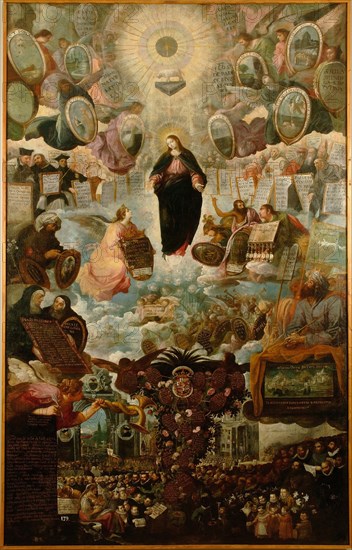 Allegory of the Immaculate Conception.