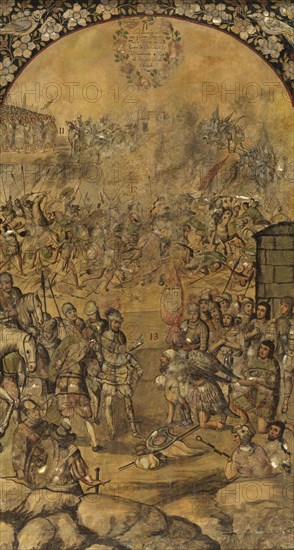 The Conquest of Mexico by Hernan Cortés.