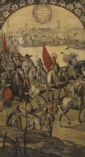 The Conquest of Mexico by Hernan Cortés.