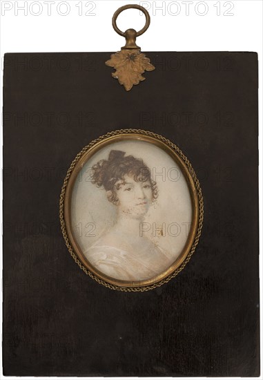 Portrait of Nadezhda Osipovna Pushkina (1762-1836), née Hannibal.