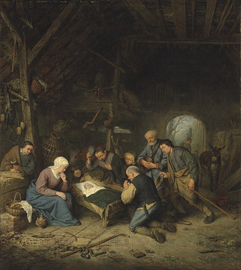 The Adoration of the Shepherds.