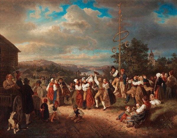 Midsummer dance in Rättvik.