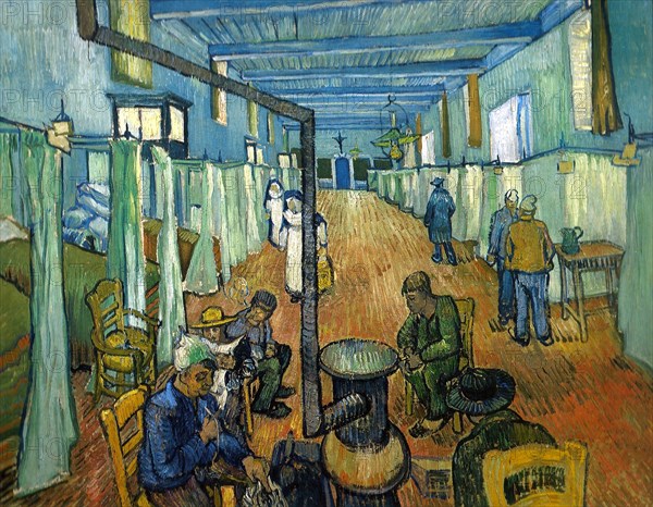 The Ward in the Hospital at Arles.