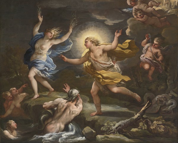 Apollo and Daphne.