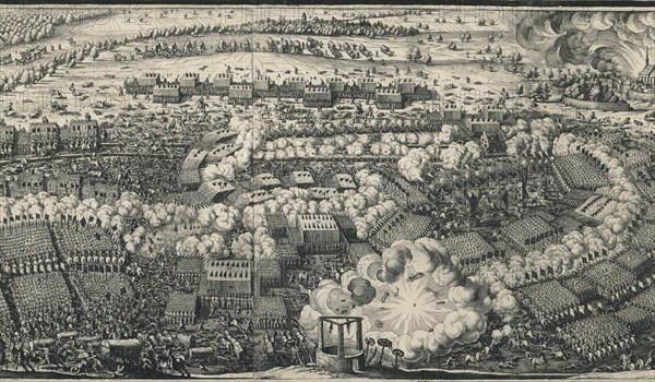 Tercio. Detail of the Battle of Lützen, 1632.
