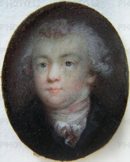 Portrait of the composer Wolfgang Amadeus Mozart (1756-1791).