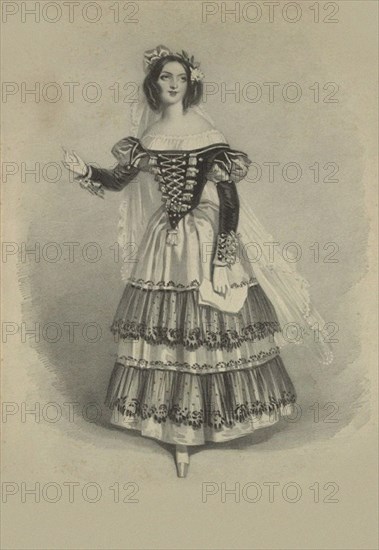 Mademoiselle Schieroni as Susanna in Le Nozze di Figaro by Wolfgang Amadeus Mozart.