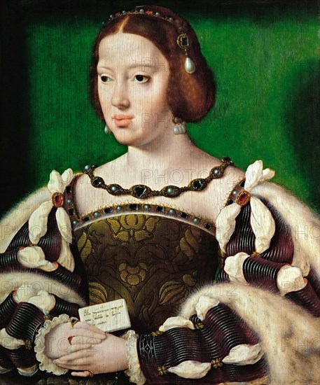 Portrait of Queen Eleanor of Austria (1498-1558).