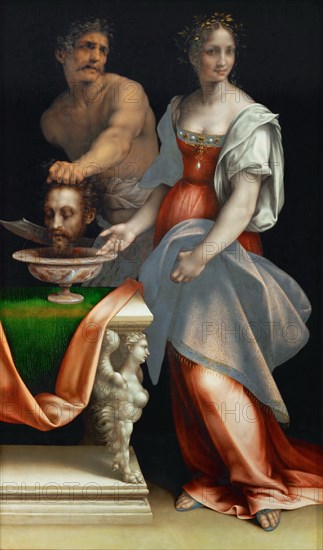 Salome with the Head of John the Baptist.