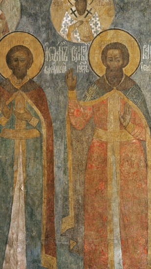 Grand Princes Ivan III Vasilyevich and Vasily II the Dark.