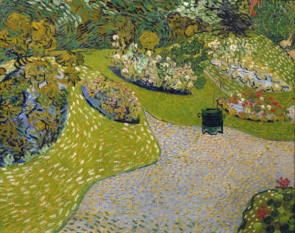 Garden in Auvers, 1890.