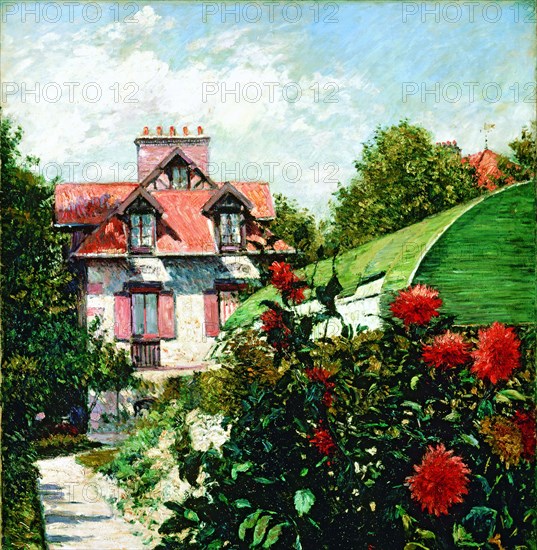 Dahlias: The Garden at Petit Gennevilliers, 1893.