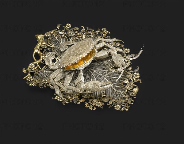 Box in the Shape of the Crab, 1740-1750s.