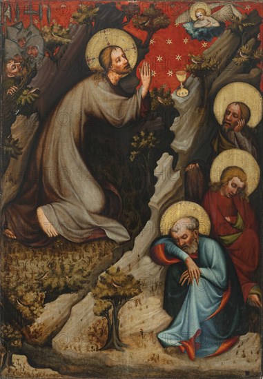 Christ on the Mount of Olives, ca 1380.