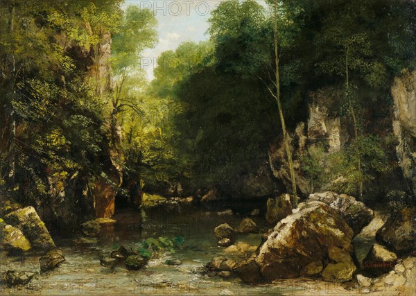 The Black Stream (Le ruisseau noir), 1865.