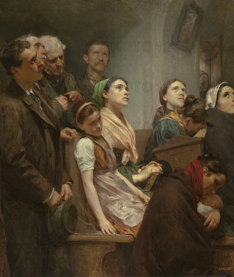 The Sermon, 1880s.