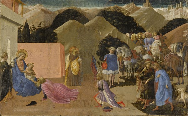 The Adoration of the Magi, ca 1445.