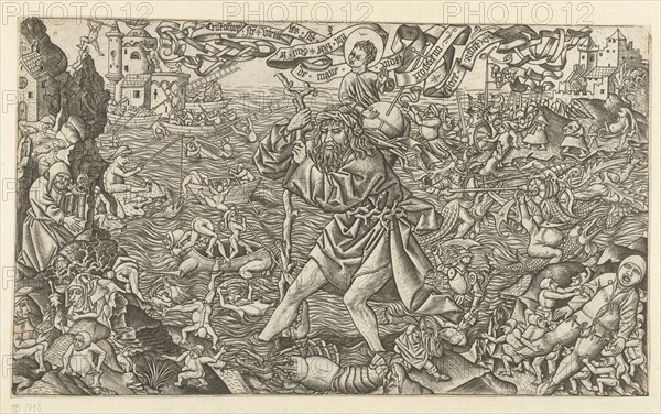 Saint Christopher (After Hieronymus Bosch), Late 15th cen..
