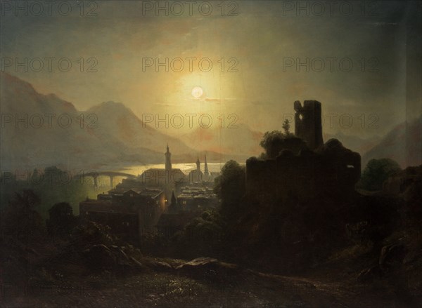 Tiflis by Moonlight, 1867.