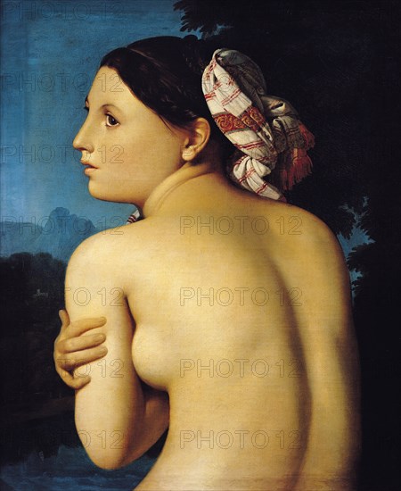 The Half-Length Bather (La Baigneuse à mi-corps), 1807.