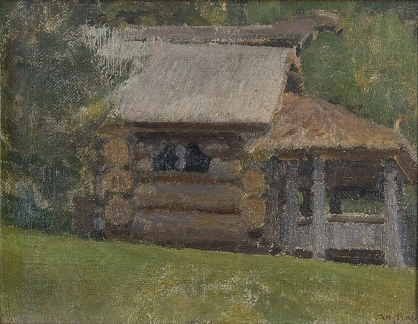 Abramtsevo. The Hut on Chicken Legs, End of 1880s.