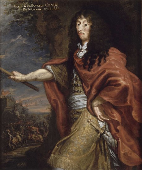 Portrait of Louis II de Bourbon (1621-1686), Second Half of the 17th cen..