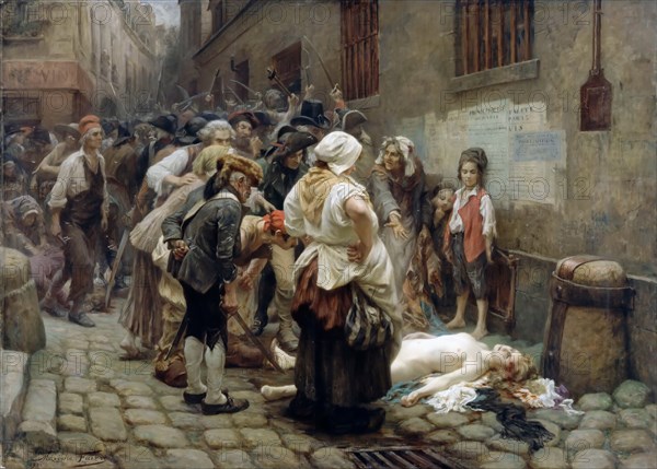 The Death of Princesse de Lamballe, 1908.