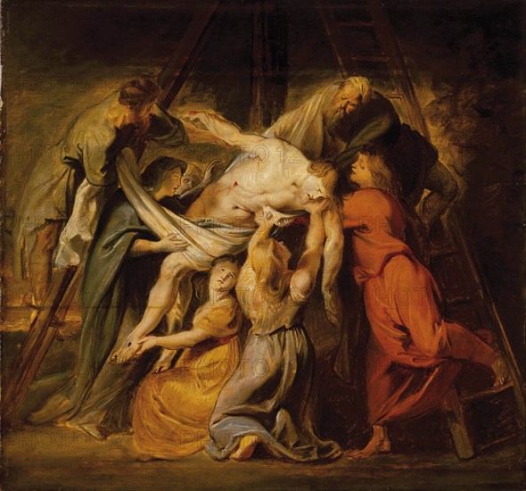 The Descent from the Cross, ca 1611.