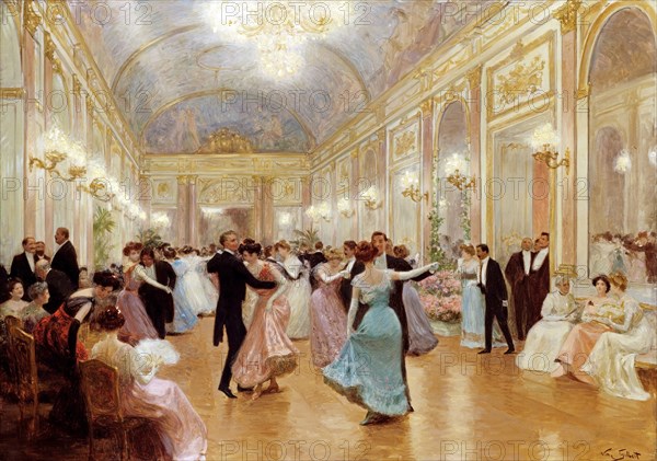 An Elegant Soirée, .