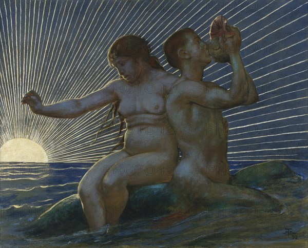 Triton and Nereid, 1892.