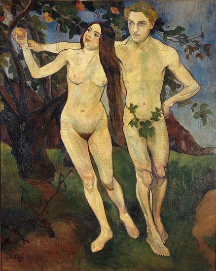 Adam and Eve, 1909.