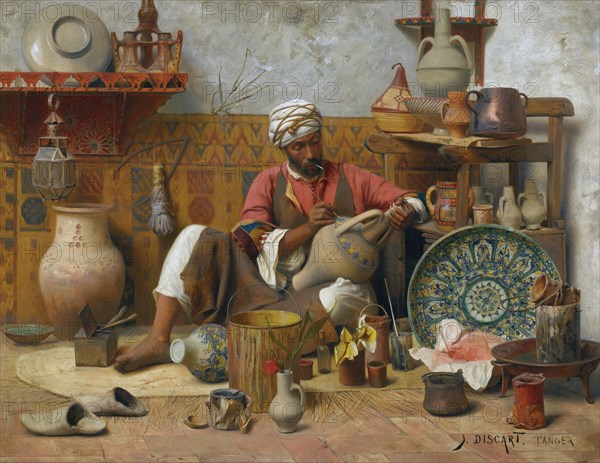 A pottery studio, Tanger.