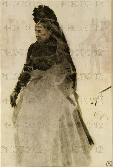 Old Parisian woman, 1893.