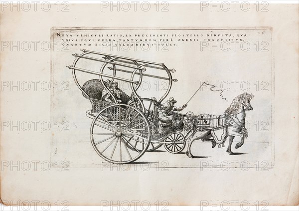 Illustration from Theatrum Instrumentorum Et Machinarum by Jacques Besson, 1578.